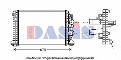 AKS DASIS 137360n -  Интеркулер